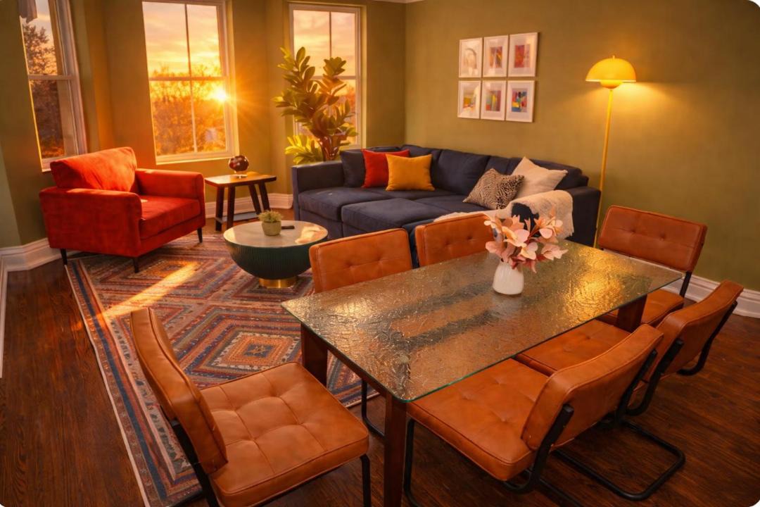 King Bed 6BR Chicago with Pool Table Sleeps 16 Near Humboldt Park 1