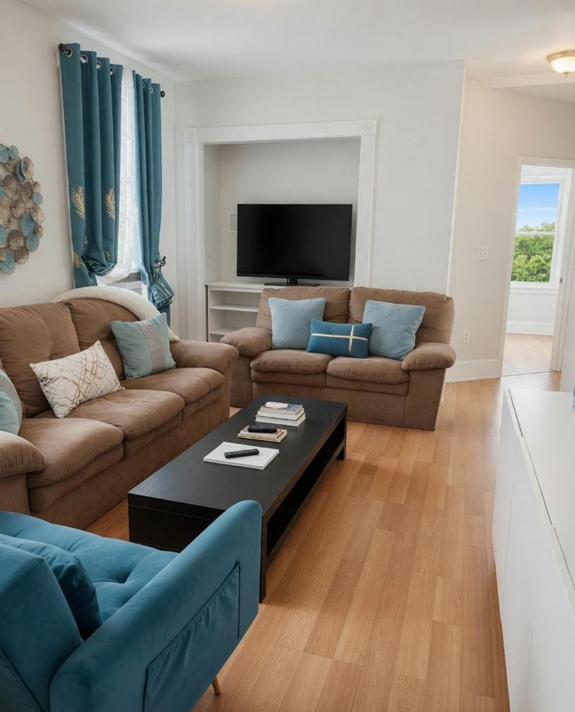 Spacious 4BR Near Subway, Sleeps 8per Easy Access to Downtown Boston 1