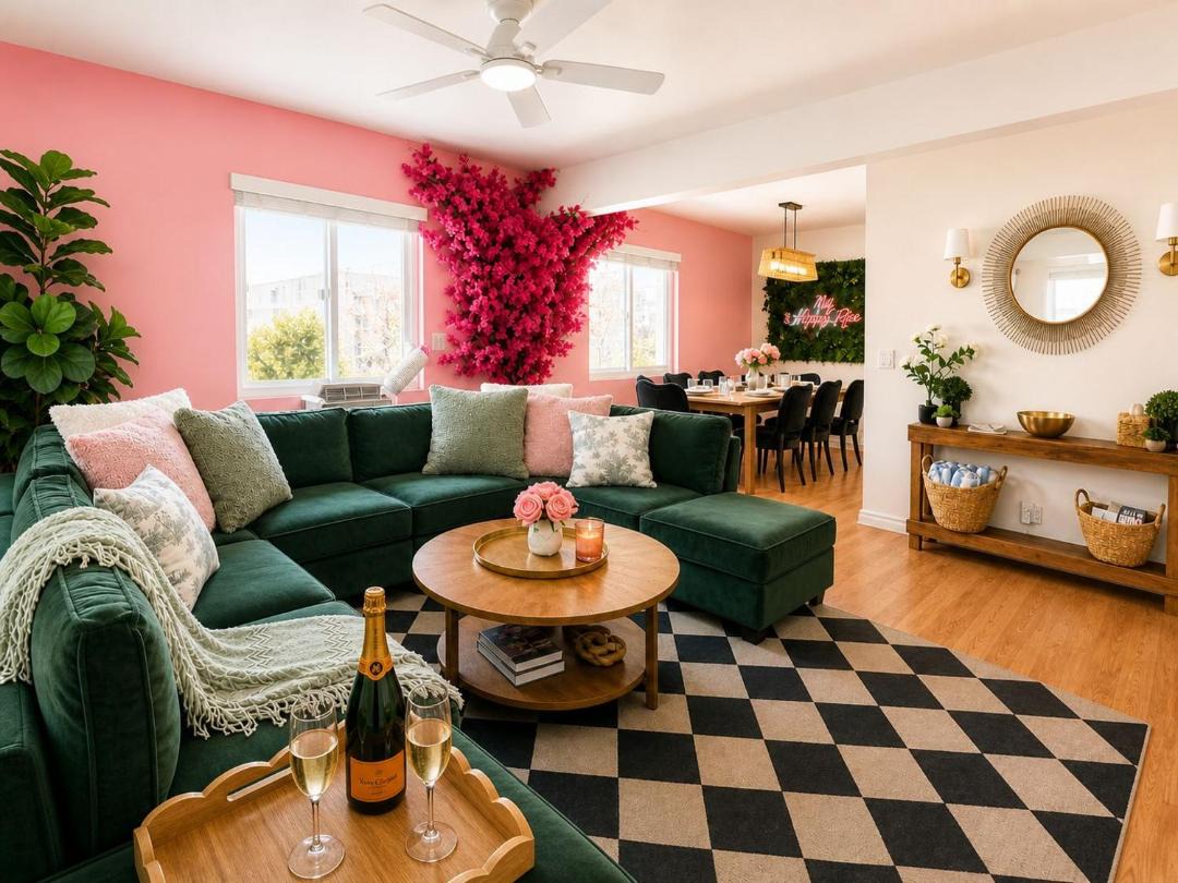 Beach Home with Gym and Cuddle Couch 1