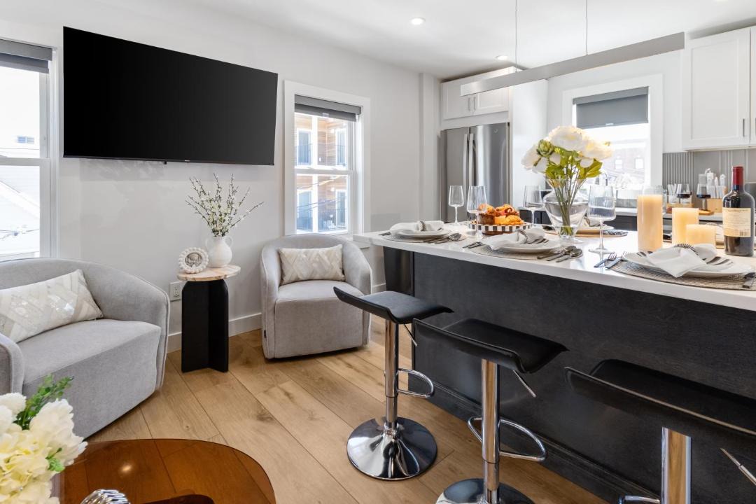 Parking 3BR2Bth Cambridge Boston W&D Subway AC 1