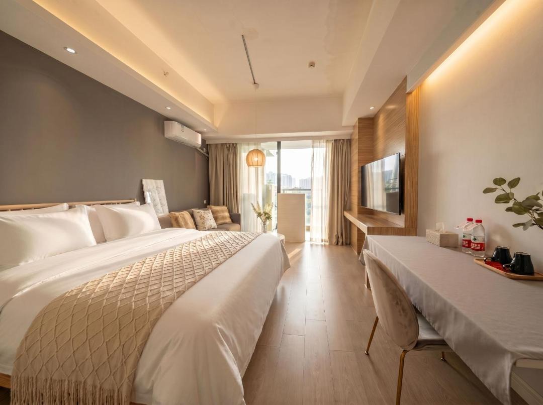 Shanghai Suju Service Apartment Pudong Wanda Plaza Zhoupu Subway Station Branch 1