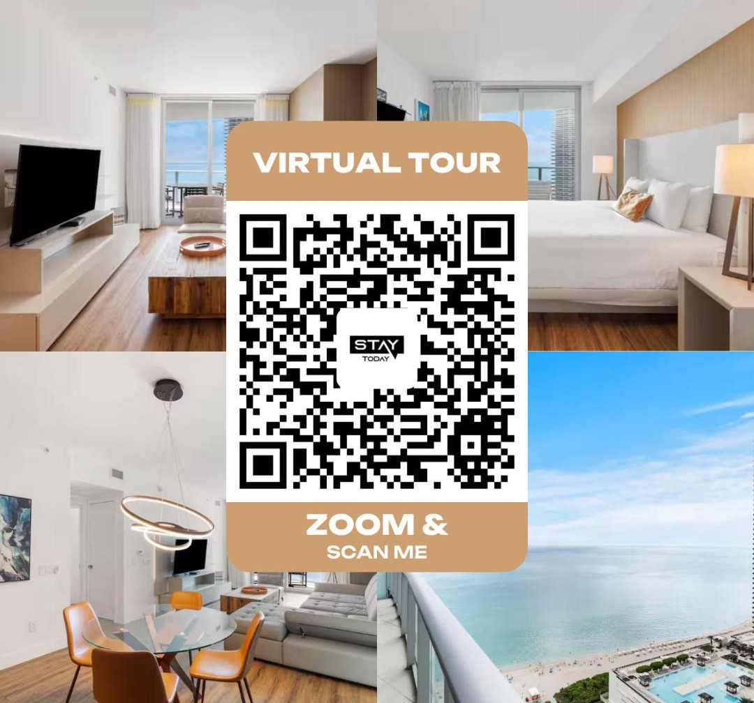 25 min to FIFA! Lyfe Resort Oceanfront Luxury Apartment - Exclusive Stay in Hollywood Beach 1