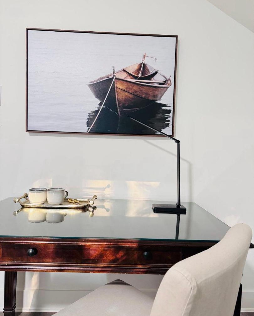 Charming Queen Bedroom with Bathroom Vancouver West 1
