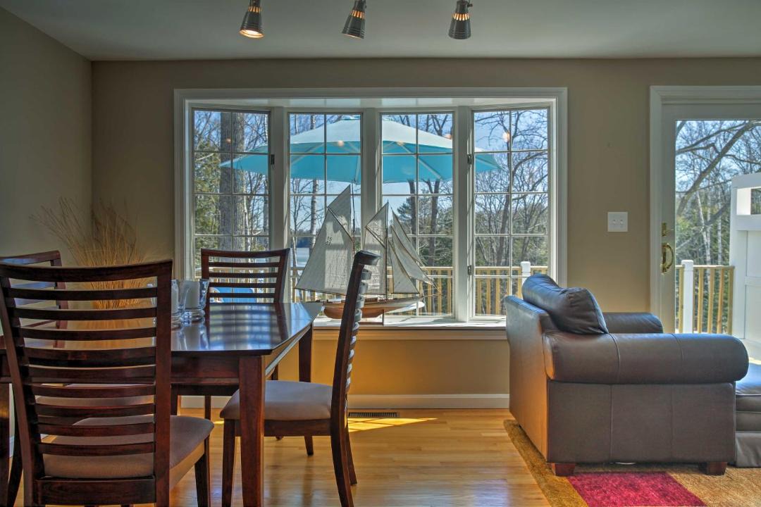 Peaceful Waterfront Apt w/Deck, 22 Mi to Portland 1