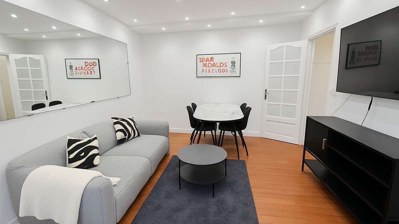 Appartement familial centre nation - 6 personnes