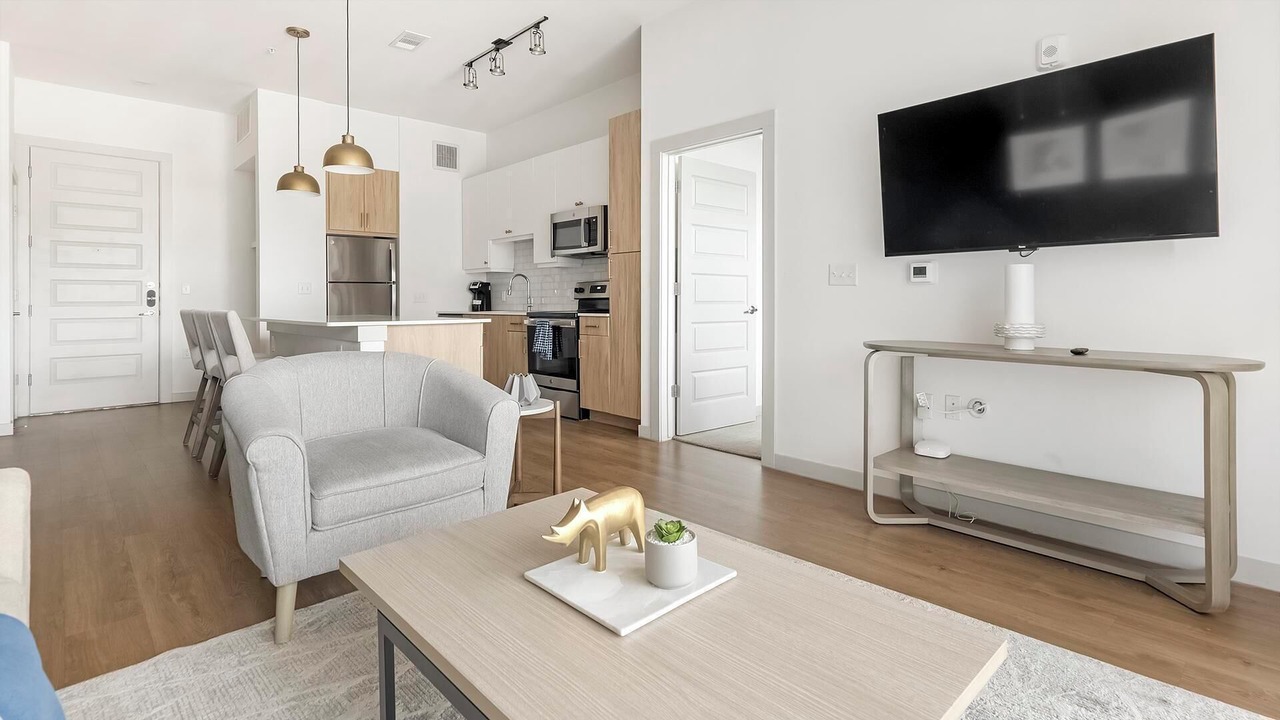 Landing | Modern 1BD, Gym, Yoga Studio