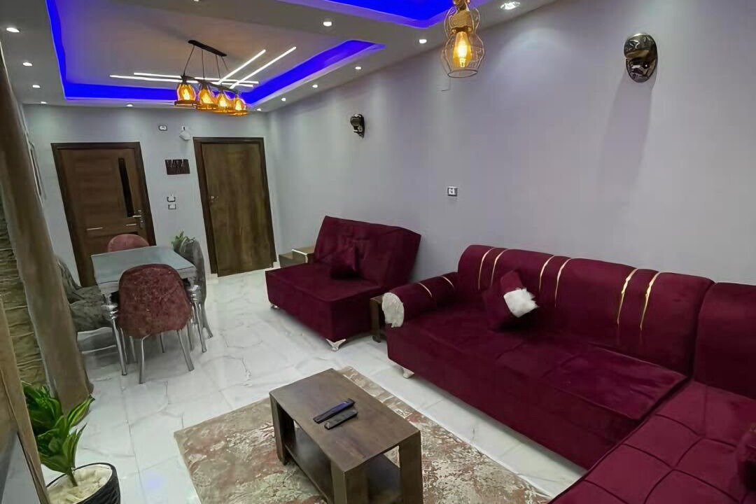 Modern furniture apartment. Stylish experience at this centrally-located place