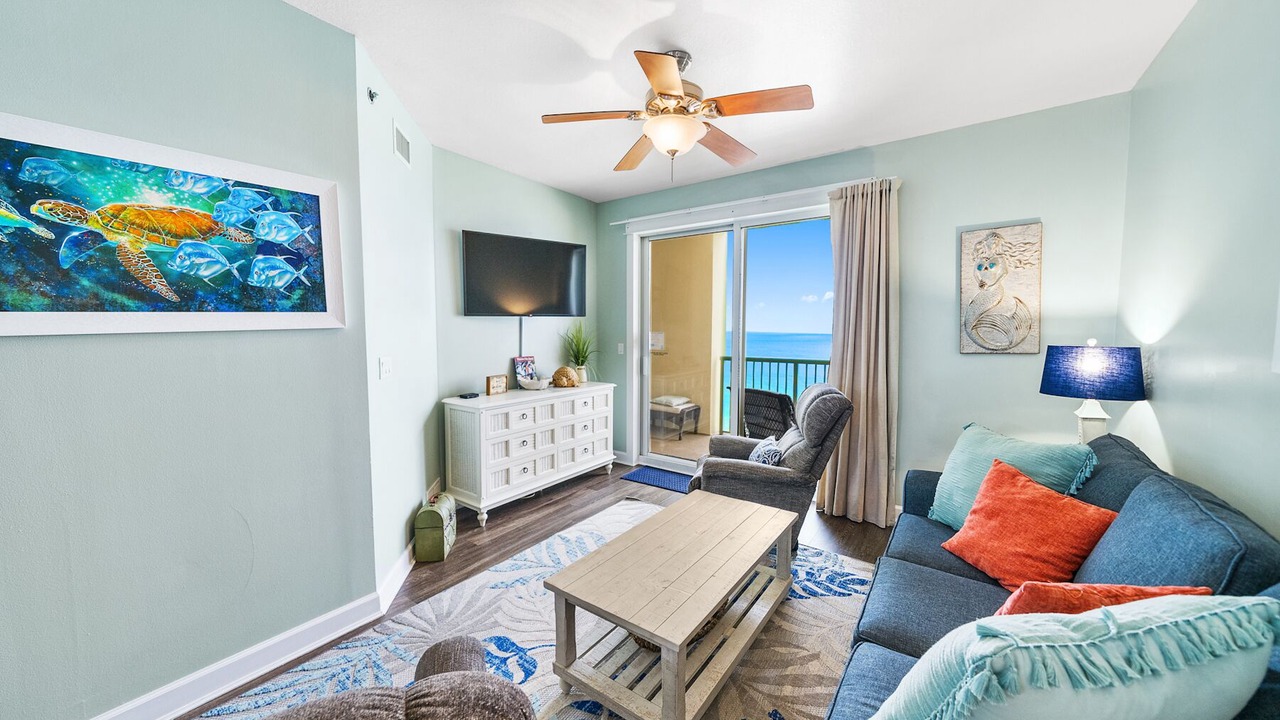 Grand Panama 1406! Gulf Views, Beach Chairs, Pets, 5 Star Reviews.