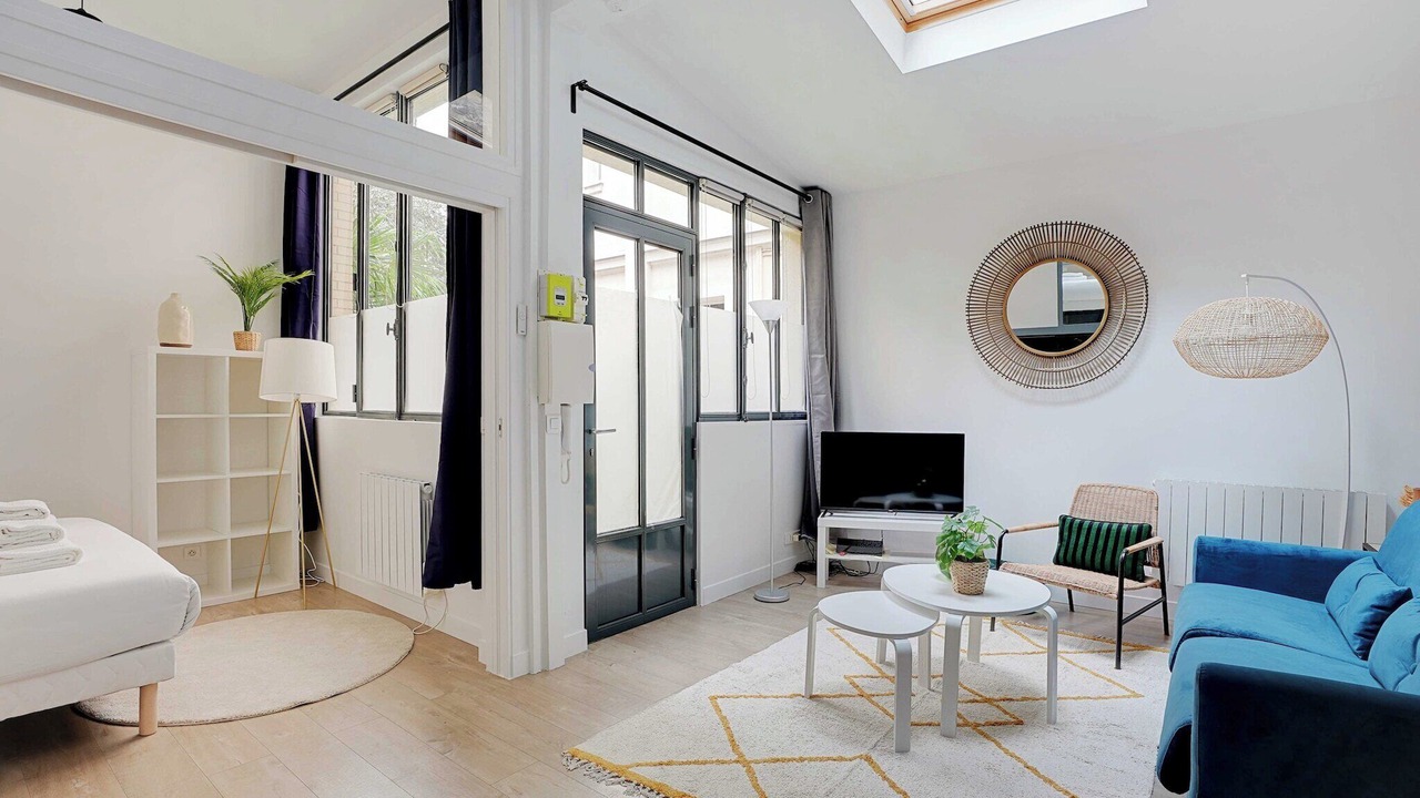 Spacious apartment - 2BR/6P - Musée de La Poste