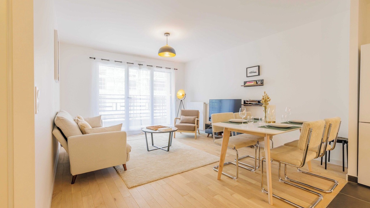 New apartment - 2BR/5P - Puces de Saint-Ouen