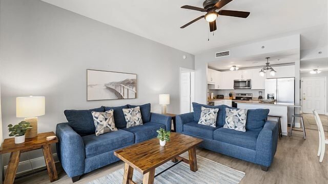 LAKETOWN WHARF 2BR plus bunks with breathtaking view of the GULF!