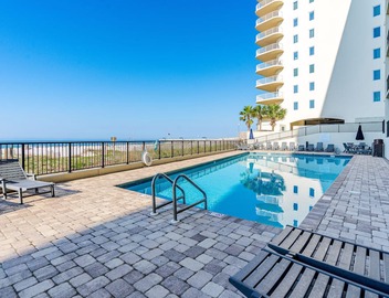 Private Gulf Front Balcony | Prime Orange Beach Location | The Palms | My Beach Getaways 5