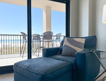 Private Gulf Front Balcony | Prime Orange Beach Location | The Palms | My Beach Getaways 3