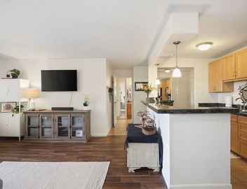 1 BED-Sunny Apt-Denver- Pool, gym, sauna, Walk to dining, shops, hospitals; 5