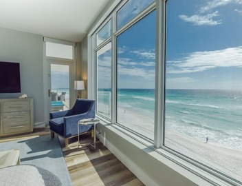 VACATION IN PARADISE! ~ Panoramic Gulf Views! Seasonal Beach Service Included! 2
