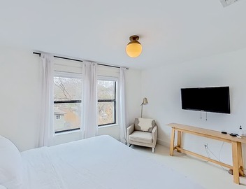 Modern 2-story dog-friendly condo with quaint patio, central AC & washer/dryer 5