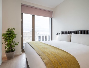 Indulge in Home-Like Comfort! 3 Modern Loft with Living Room and Full Kitchens! 2