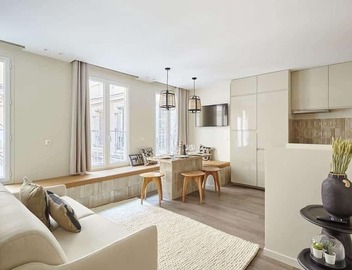 Modern 2 bedrooms apartment Le Marais/Beaubourg 4
