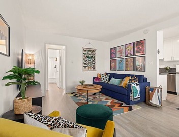 East Village Arts District, King Suite w/Sofa Bed 3