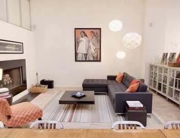 Stunning Art Filled Loft With Abundant Natural Light! 2