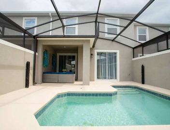 Fabulous 4Bedroom Pool Resort Close to Disney 4289 5