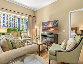 Maui Resort Rentals: Honua Kai Hokulani 112 – Super Quiet and Private Ground Floor 2BR, Easy Access to Pools, Beach, and BBQs, Large Lawn Area! 5