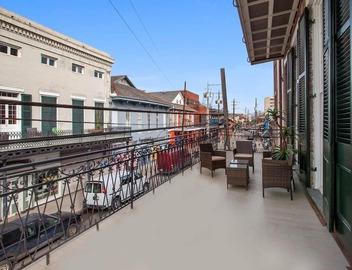 Panoramic Balcony with views of French Quarter & Frenchmen Street 3