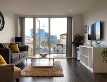 Blissful one bed near the River 2