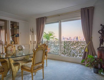 Paris Penthouse: Terraces with Eiffel & Arc Views 2