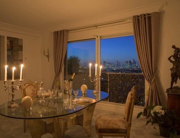 Paris Penthouse: Terraces with Eiffel & Arc Views 4