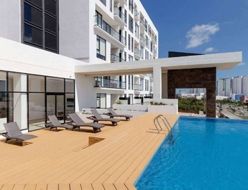 Lagoon-View Apt - Cancun - Pool & Gym - Sleeps 4 5