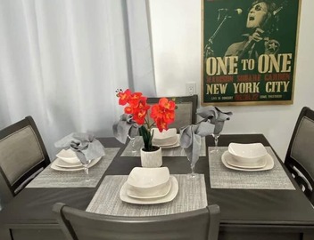 One bedroom new remodel furnished to tens! Pure luxury, professionally decorated 2