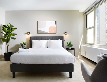 Modern Corner 2BR in Streeterville | Roof Deck | Lake Views 3