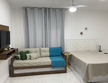 Cozy beachfront studio apartment 50m from the sea. Ouro Preto and Sabará 5
