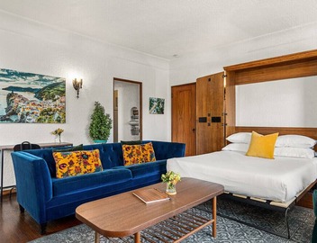 Visit the Beach from a Historic Downtown Apartment 4