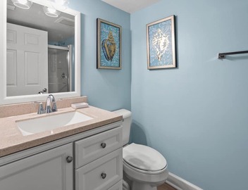 Spacious and stylish condo is perfect for a beach getaway full of adventure, relaxation, and fun. 5