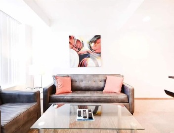 Beautiful 1BR | Desk & WiFi | Full Kitchen | Washer/Dryer | Cambridge 3