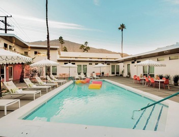 Communal Pool + Hot Tub | Dining + Spas + Joshua Tree | The Wesley by AvantStay 2