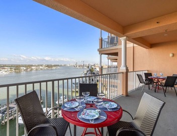 Pets Allowed! Waterfront! Walk to Beach! Pool, Hot Tub, FREE Activities! ~ 603 Harborview Grande 5