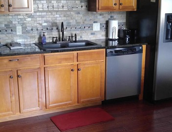 Spacious Estes Park 2 Bedroom Loft with AC. On the River, location is unmatched. 2