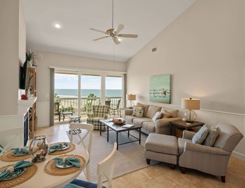 King & Prince Oceanfront South Villa with Beach and Resort Amenities 3