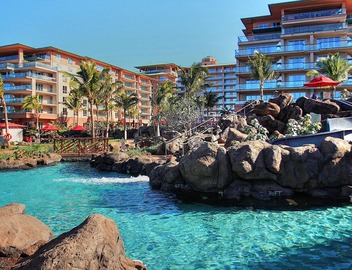 Honua Kai Ground Floor # K103 - 2 bed/2 bath interior courtyard -view of ocean 4