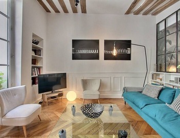 Modern and cosy 2 BD 2 BTH with AC in St. Germain, insurance included 3