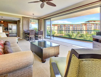 HOKULANI 436-CORNER UNIT 2BD/2BA w/OCEAN & MOUNTAIN VIEWS,505SQFT LANAI BALCONY 3