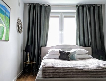 VanGogh by mythings- Spacious, 1BR apartment, air conditioned, for a family 2