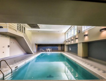 Luxury suite with fitness center, features shared pool and hot tub 5