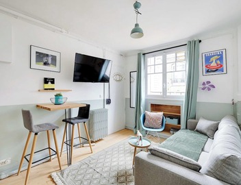 Parisian cocoon for 2 in Batignolles - 17th ard 5