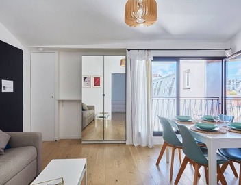 Apartment Boulogne facing the "Passage" 5