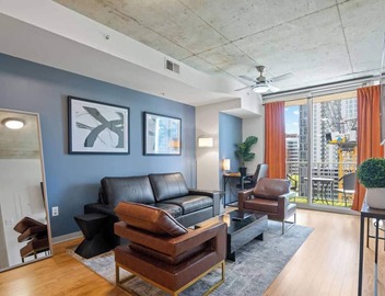 Stylish and great location for business travelers, medical professionals or anyone looking to relax in the Urban Oasis of Midtown. 2
