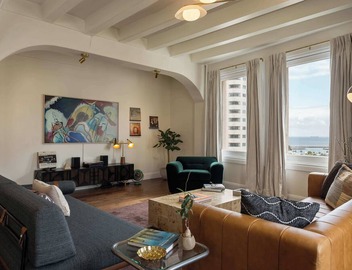 Ocean-View 1BR Condo in Historic Cooper Arms 5